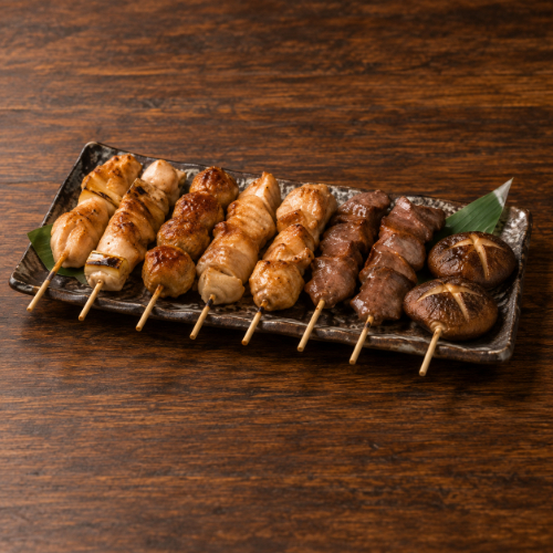 串盛り合わせを、取りやすく