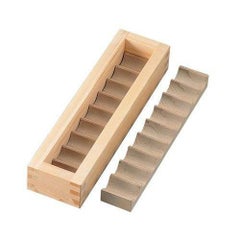 EBM 木製 幕ノ内 押シ型 9穴 EBM