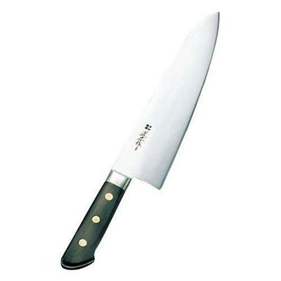 正広作(日本鋼・ツバ付)洋出刃 27cm