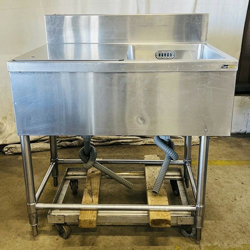 中古】冷蔵コールドテーブル フクシマガリレイ(福島工業) YRW-090RM(改