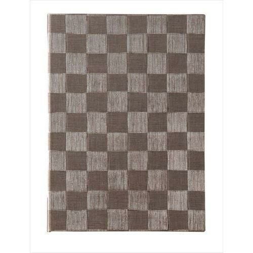 えいむ チェック柄メニュー MB-302 中 ブラウン(B5サイズ)