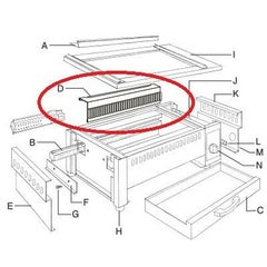 EBM 遠赤串焼器940型用 レッドフィン