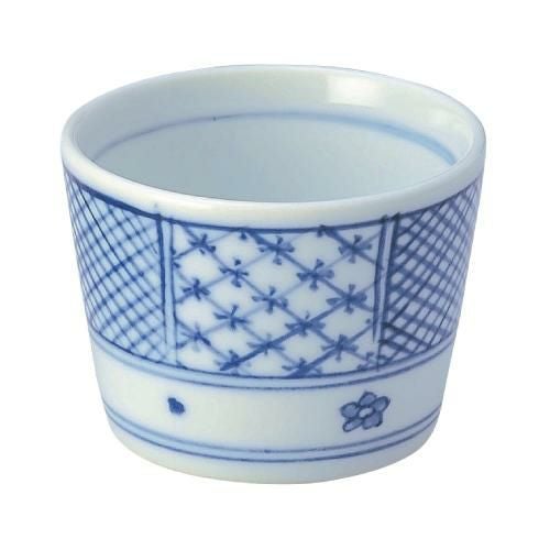 格子 切立そば猪口/業務用食器