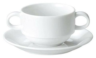 スタックブイヨン碗(マキシム)スタックカップ碗皿