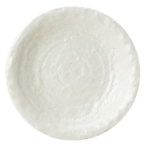 丸皿 ゆず白陽 石目7.0皿/宴会単品