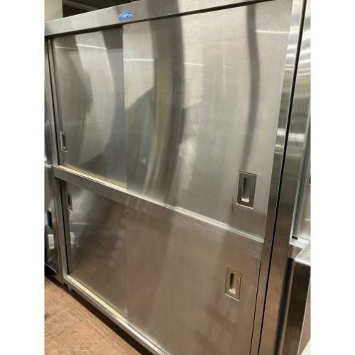 中古】食器棚 両扉式 幅1200×奥行950×高さ1870 【送料別途見積】【業務