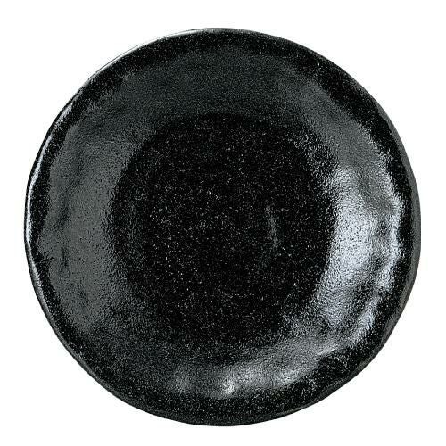 ゆず黒耀 石目5.0皿