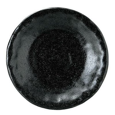 ゆず黒耀 石目5.0皿