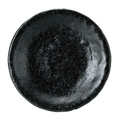 ゆず黒耀 石目4.5皿