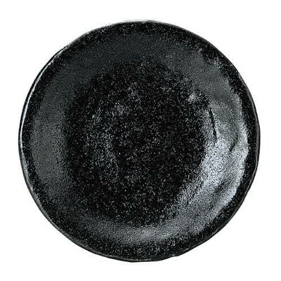 ゆず黒耀 石目4.5皿