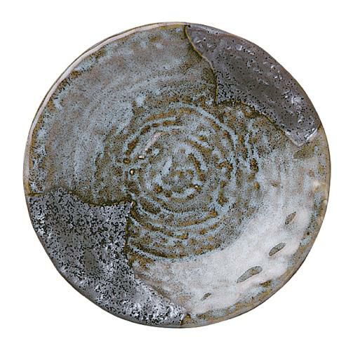 丸皿 山がすみ 石目5.0皿