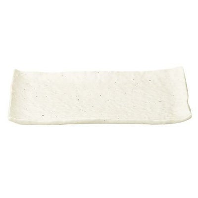 新粉引 石目8.0長角皿