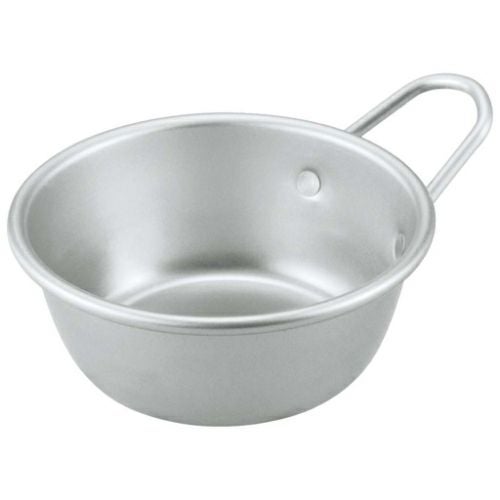 アルマイト マッコリカップ 手付 13cm シルバー