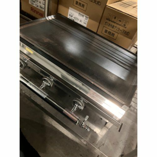 近畿配達2千円引き 業務用 美品 2024年製 ♪ プレス グリドル YS750 業務用/新品】プレスグリドル YS750 幅768×奥行467×高さ200 都市ガス
