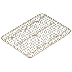 ステンレス 角バットアミ クリンプ目(金メッキ付)キャビネット Nakao