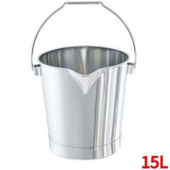 18-8 口付 バケツ BA-15 15L