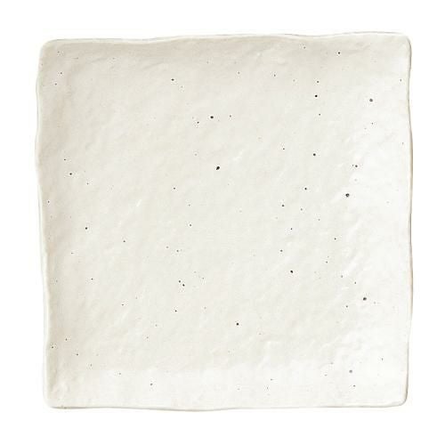 新粉引 石目6.0正角皿