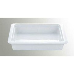 CH ガストロノーム ディッシュ ホワイト 1/2 H25mm