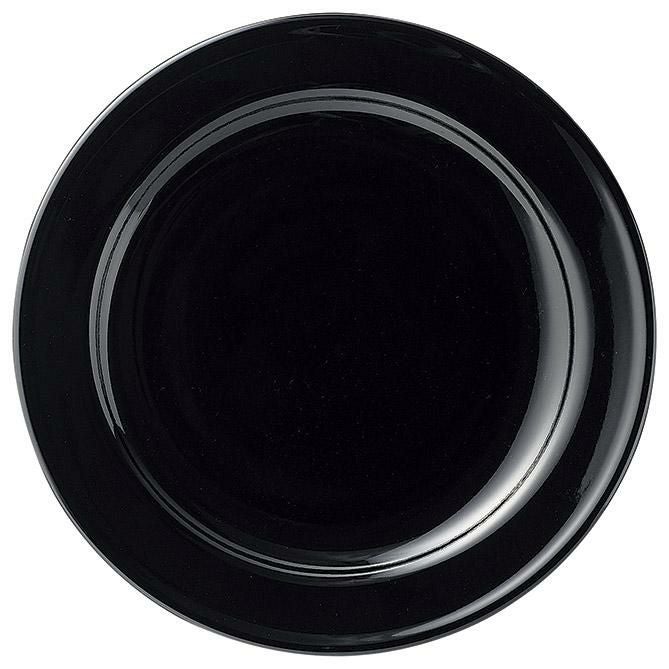 グランデ リム型 12インチチョップ ブラック /パーティ大皿