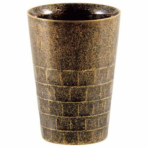 レトロ 18-8 二重タンブラー S ゴールド