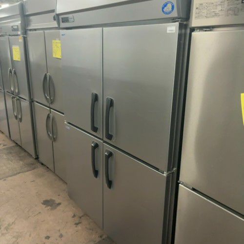 中古】縦型冷凍冷蔵庫 ホシザキ HRF-90ZFT3 幅900×奥行650×高さ1890 三