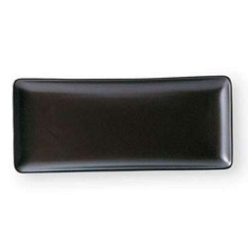 32cm 長角皿(黒マット)/パーティ大皿