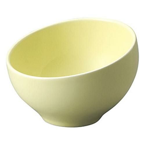 スラント 9cm丸ボール(パステルイエロー)