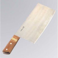 中華包丁 【堺菊守 中華庖丁 モリブデン鋼 SKK 22cm】 SKK 幅:110、長さ:335、柄長:105、背厚:3、刃渡:220 【グループA】