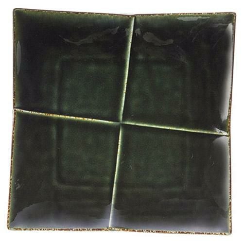 深海 19cm折方皿