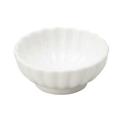 かすみ 白 7cm浅小鉢