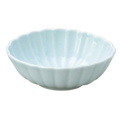 かすみ 青白 11.5cm楕円小鉢