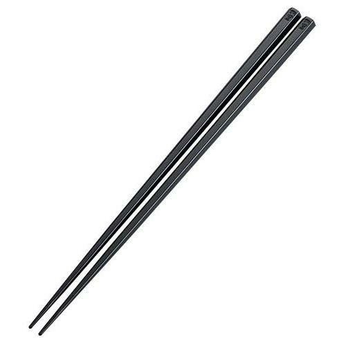 抗菌 六角 箸 すべり止め付 24cm ブラック