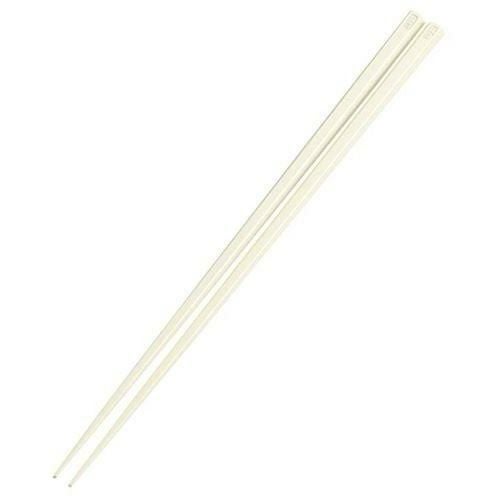 抗菌 六角 箸 すべり止め付 21cm アイボリー