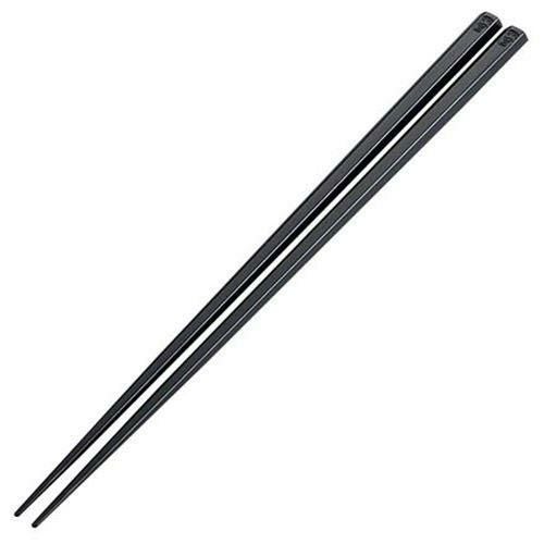 抗菌 六角 箸 すべり止め付 22．5cm ブラック