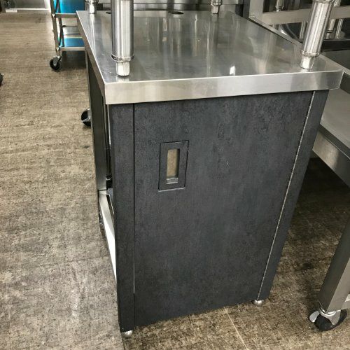 中古】作業台 扉付き BGなし 幅500×奥行600×高さ800 【送料別途見積