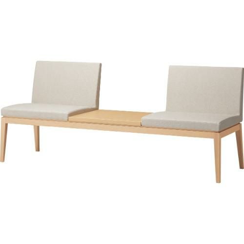 Quon(クオン) ベンチ ブリーゼ2P 幅1200（600×600）×奥行570×高さ760(mm) /送料別途見積