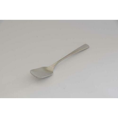 スプーン 18-8 和味(凛)槌目入 クリームスプーン SUNAO