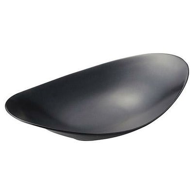 30cm楕円反型スープ(黒マット)フリーシリーズ