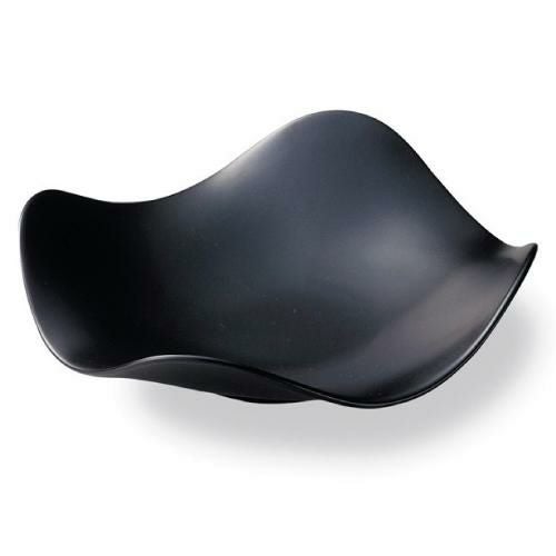 フリーシリーズ 23cmスウィングパスタ(黒マット) パスタ皿/洋食器