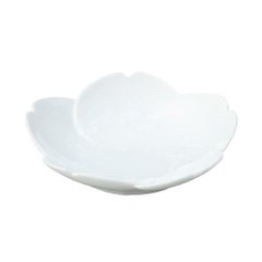 桜 白 小皿