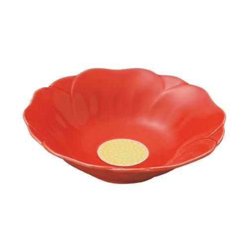 椿 赤 深皿 大 /業務用食器