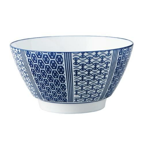 古青藍 藍波花 蕎麦丼/業務用食器