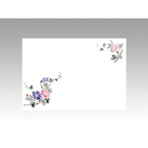 【10袋セット】テーブルマットNo.234 朝顔 1袋(100枚入)