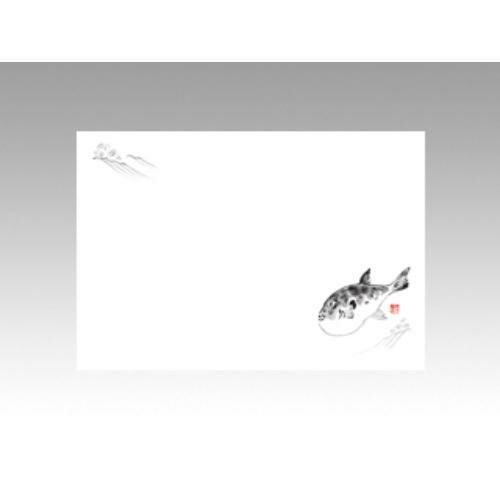 【10袋セット】テーブルマットNo.108 ふぐ 1袋(100枚入)