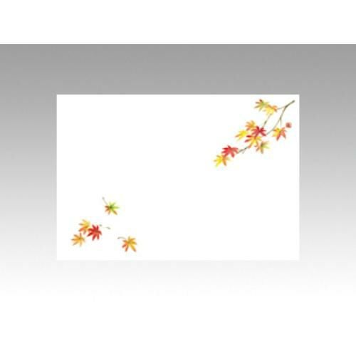【10袋セット】テーブルマットNo.9224 紅葉 1袋(100枚入)