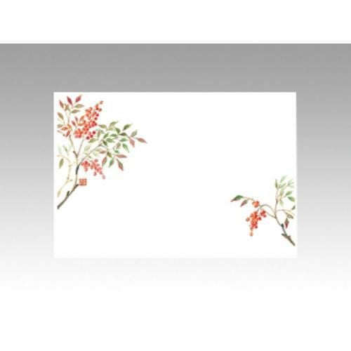 【10袋セット】テーブルマットNo.257 南天 1袋(100枚入)