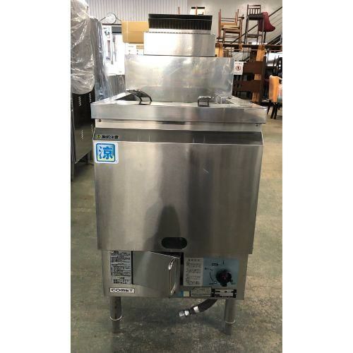 中古】ゆで麺機 北沢産業 KSK106G 幅450×奥行600×高さ800 都市ガス