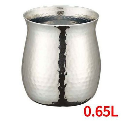 UK ステンレス ガラ入れ（ツチ目入り） S 0.65l 【同梱グループA】