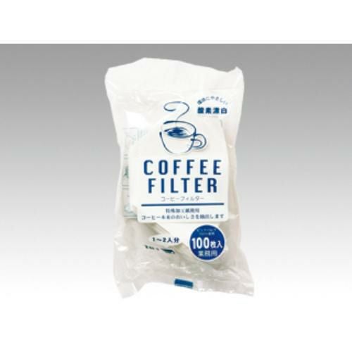 【20袋セット】コーヒーフィルターF101白100枚