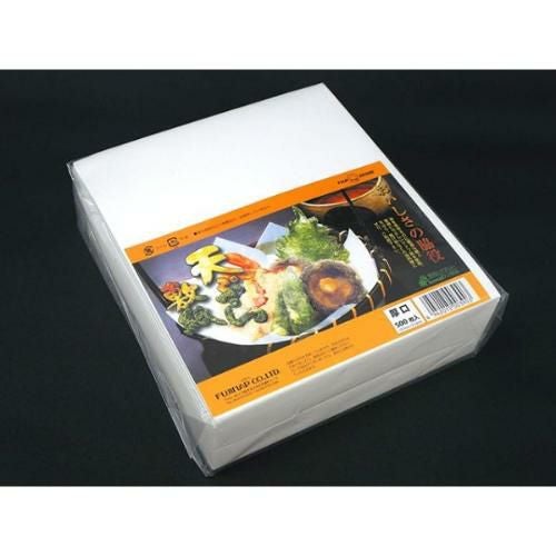 【10袋セット】テラ天ぷら敷紙 厚口 500P